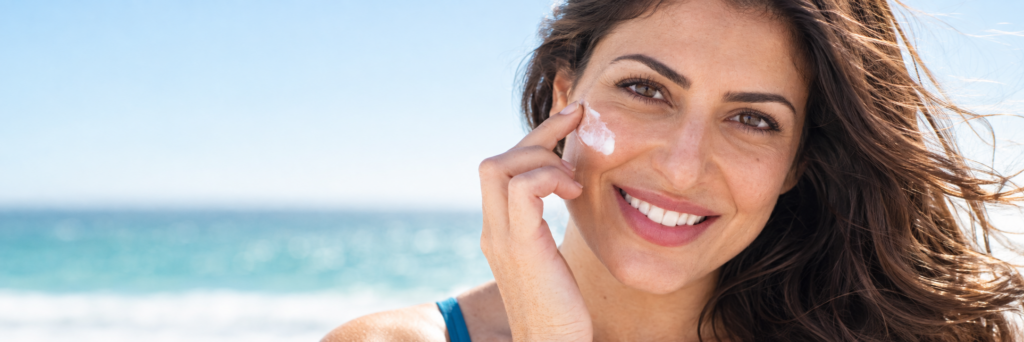 Skin recovery and hydration after a vacation